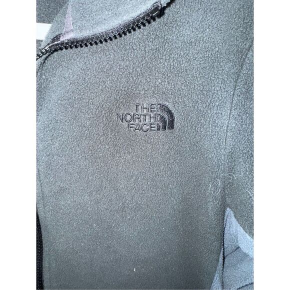 The North Face FleeceโJacket ๐๏ธ Menโs Small ๐ Gray TKA Glacier Zip โ Hiking & - Picture 4 of 7